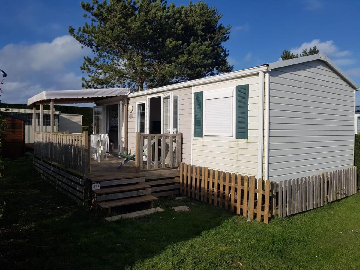 Mobile-Home 100M Plage Utah Mme Surget Sainte-Marie-du-Mont  Exterior photo