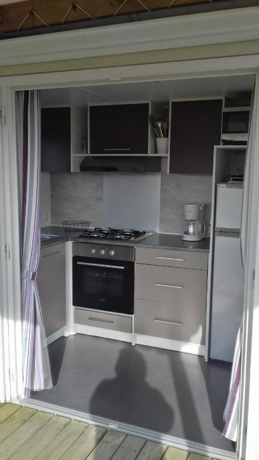 Mobile-Home 100M Plage Utah Mme Surget Sainte-Marie-du-Mont  Exterior photo